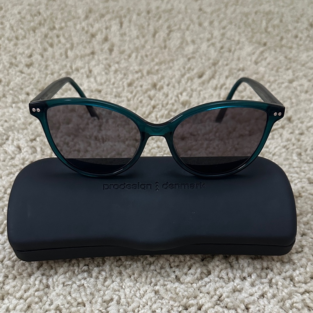 Prodesign Denmark Teal Sunglasses for Women